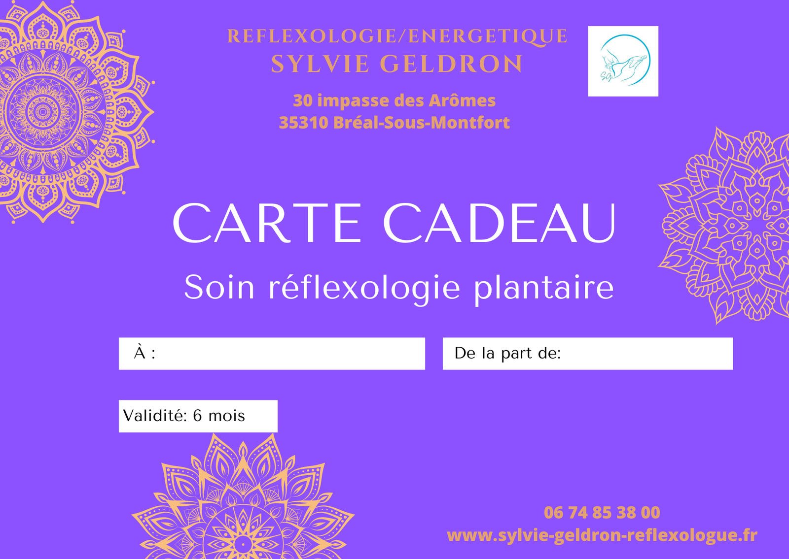Carte cadeau sylvie geldron 2